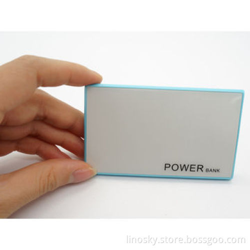Promotional gift power bank, business card power bank, credit card power bank, 2,200mAh